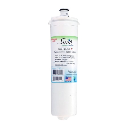 Swift Green Filters SGF-BO52 Rx Pharmaceutical Replacement for Bosch EVOLFLTR10,640565 SGF-BO52 Rx